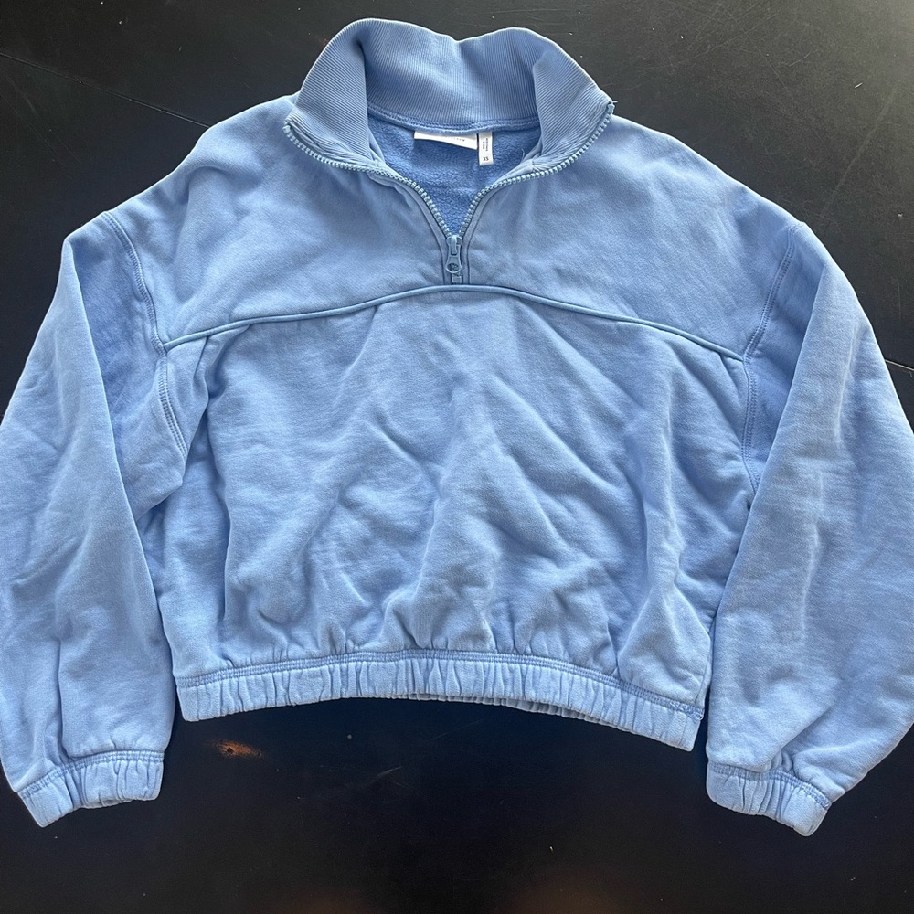 ASOS Weekday Half-Zip Sweatshirt